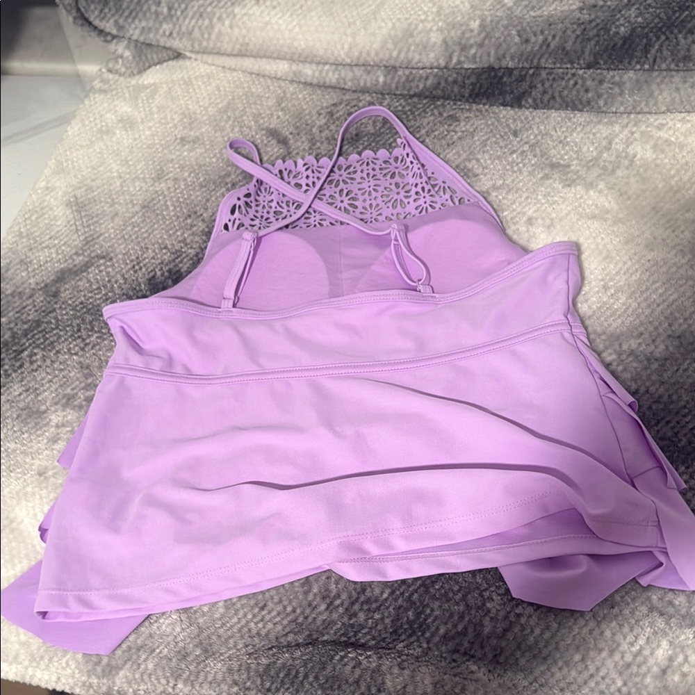 Purple Swim Tankini Set - Picture 3 of 7